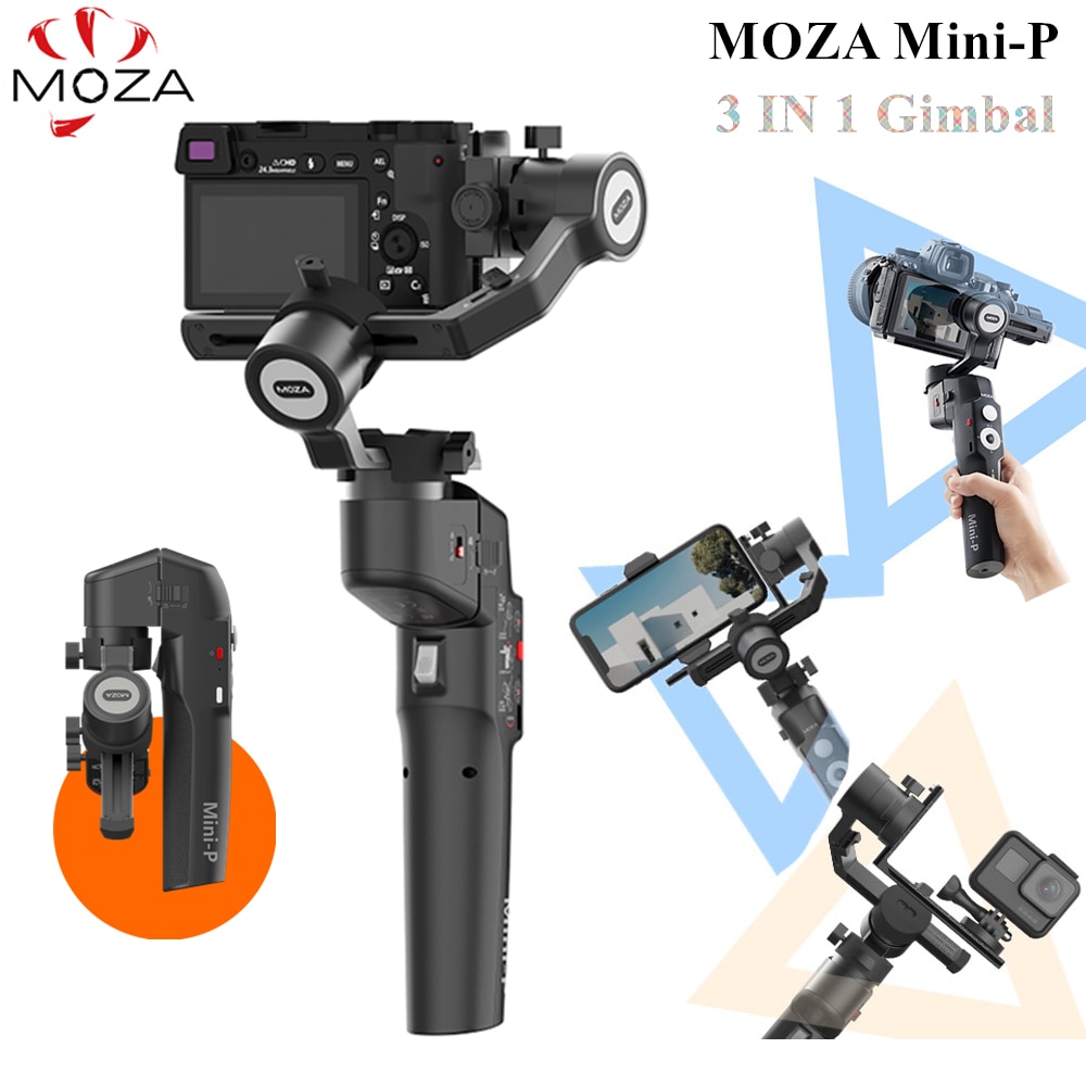 MOZA MINI-S Foldable Gimbal stabilizer for Smartp..
